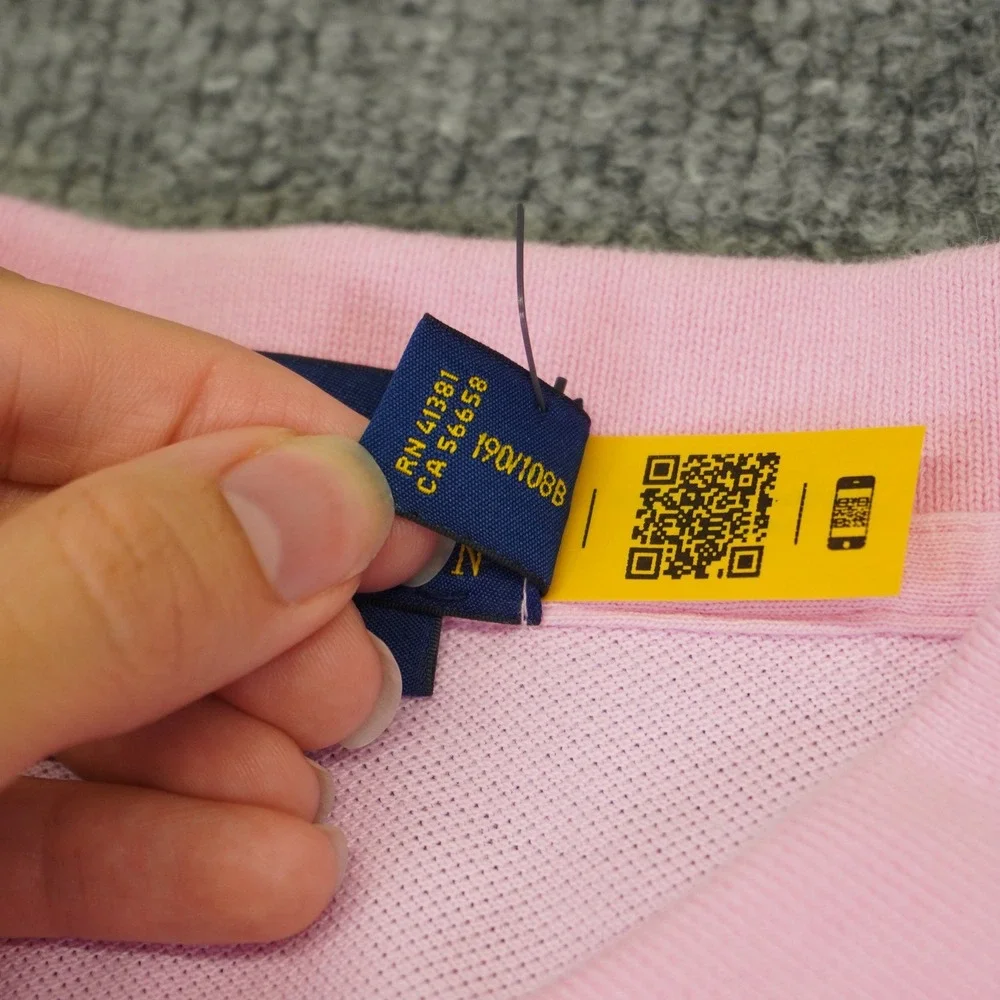 Polo Ralph Lauren Polo Shirt Mens XXL Pink Custom Slim Fit Short Sleeve